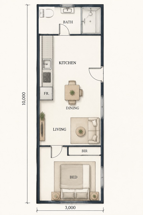 G30 floor plan