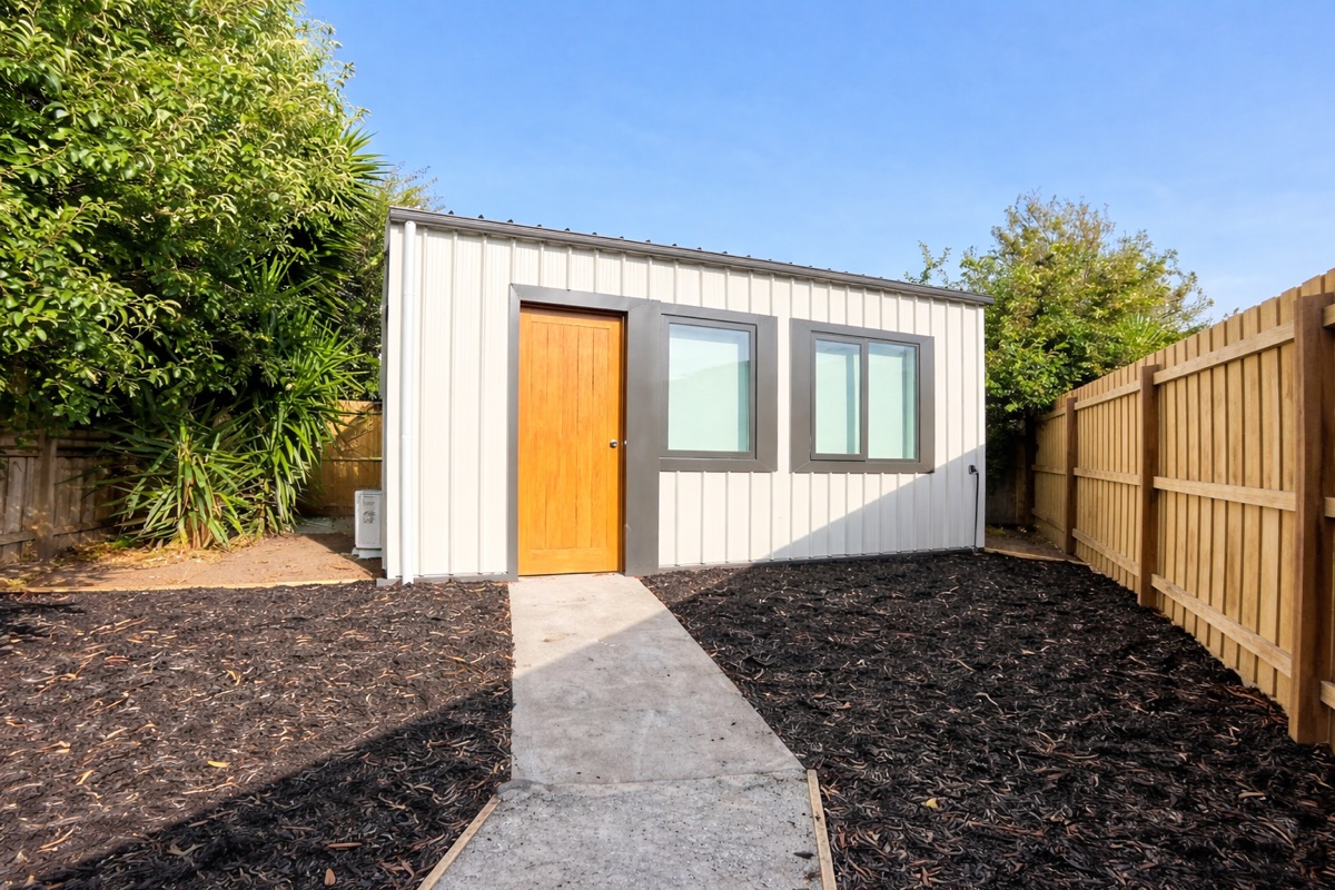 Completed granny flat