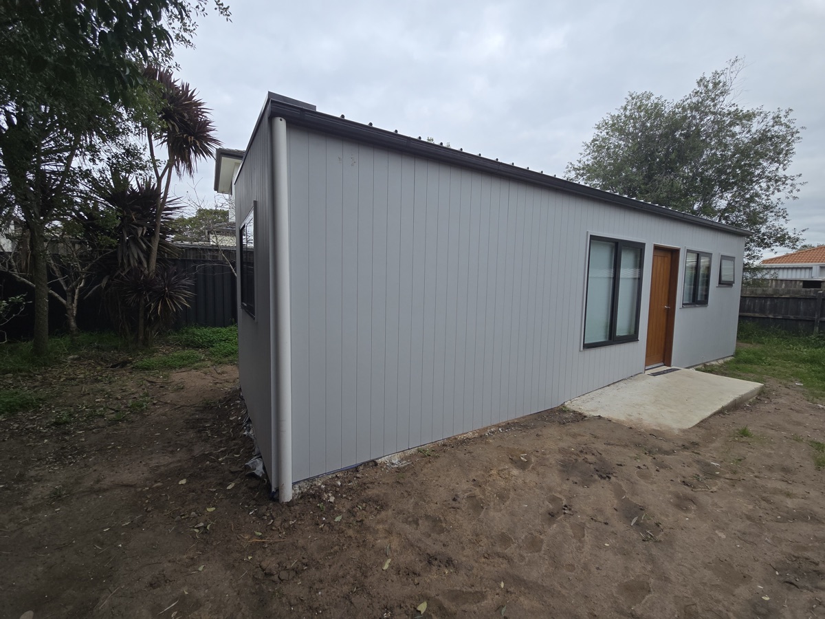 Completed granny flat