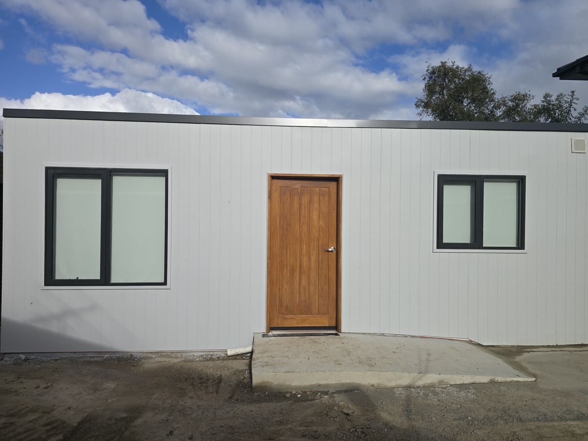 Completed granny flat