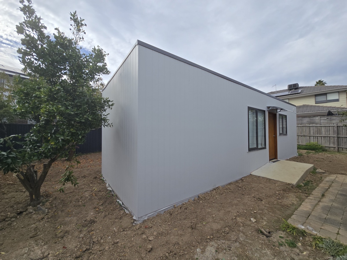 Completed granny flat